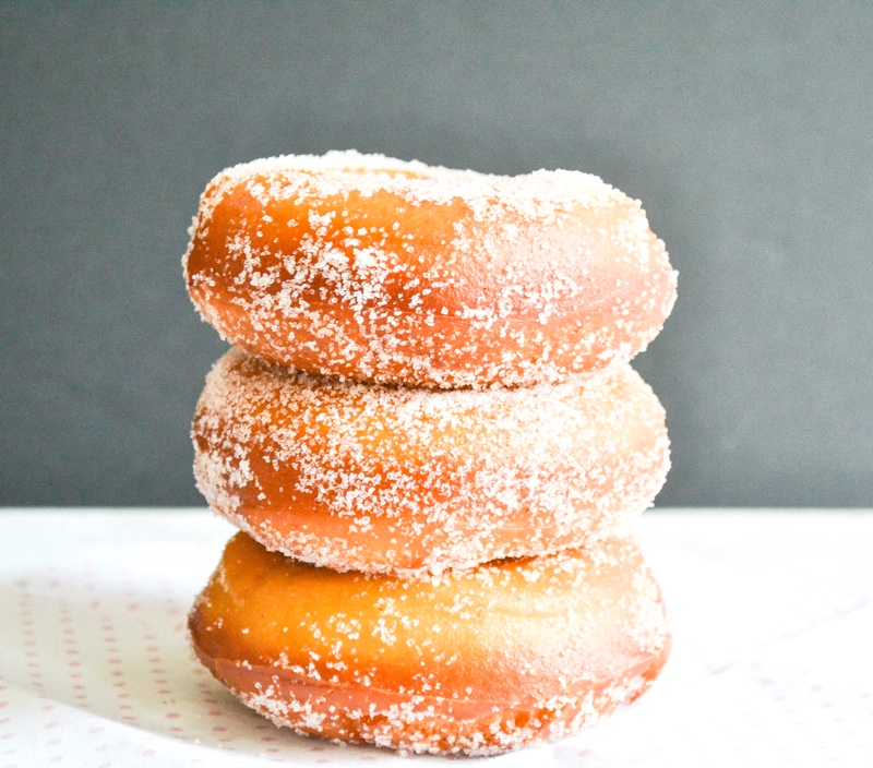 Sugared Yeast Doughnuts