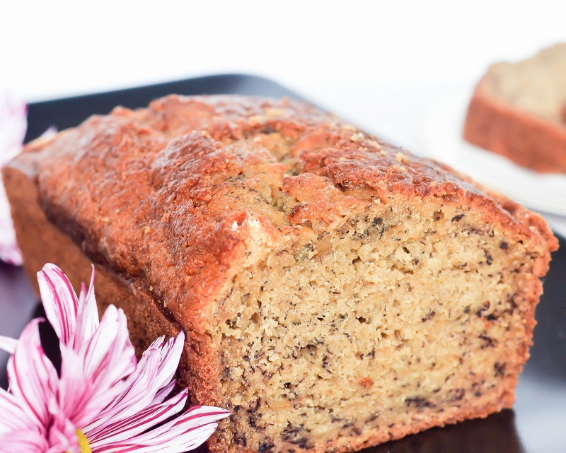 Brown Butter Banana Rum Bread