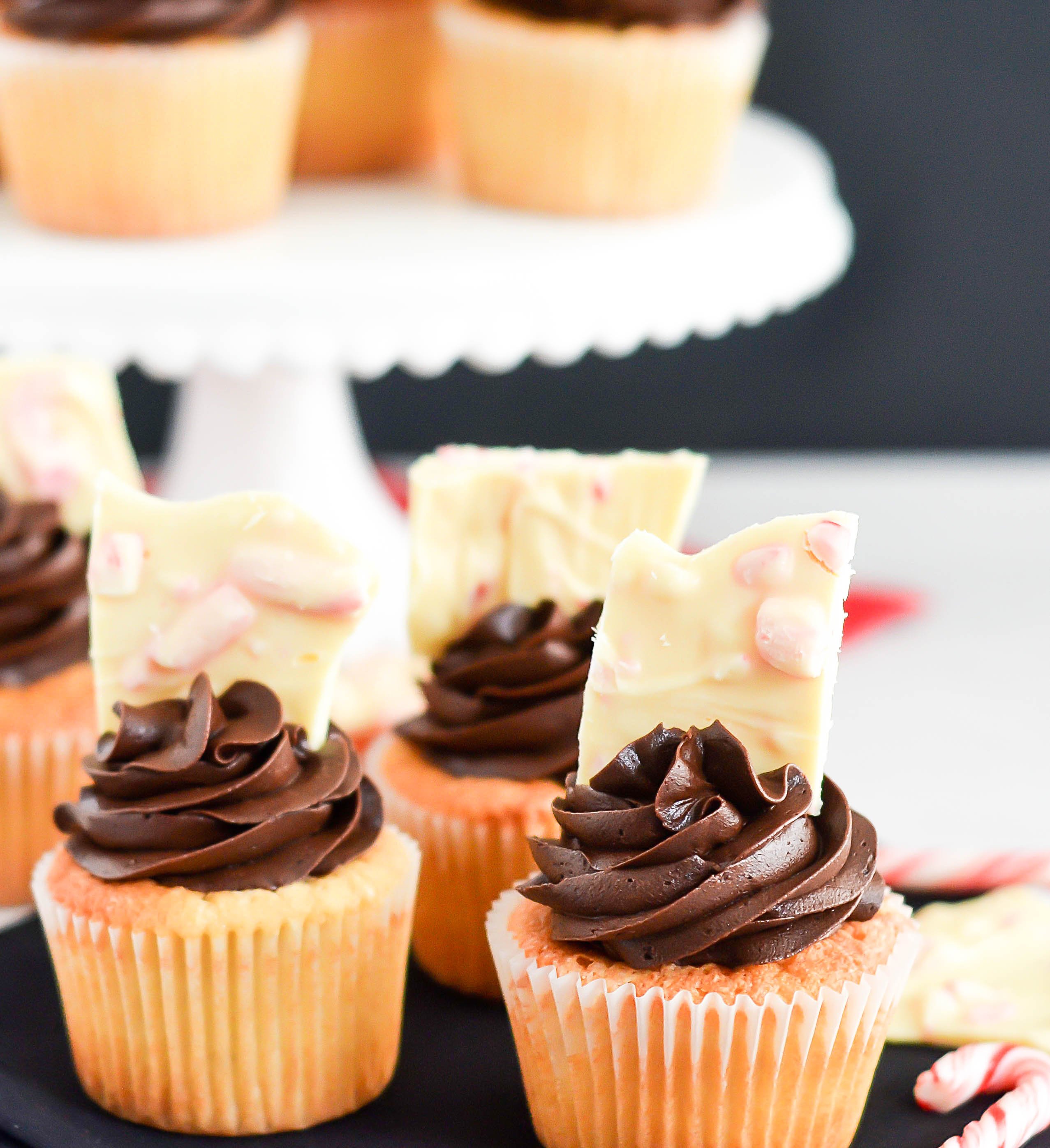 chocolate candy cupcakes