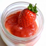 Strawberry Cheesecake In A Jar