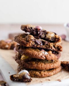 Mini Easter Egg Cookies