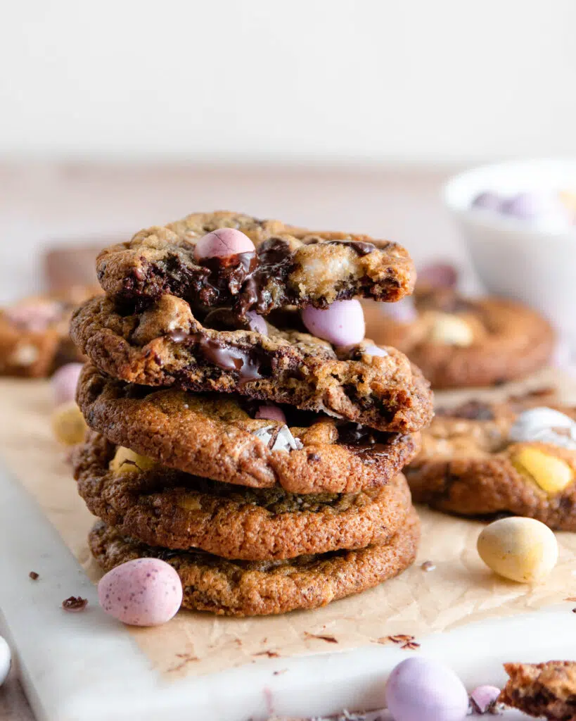 Mini Easter Egg Cookies