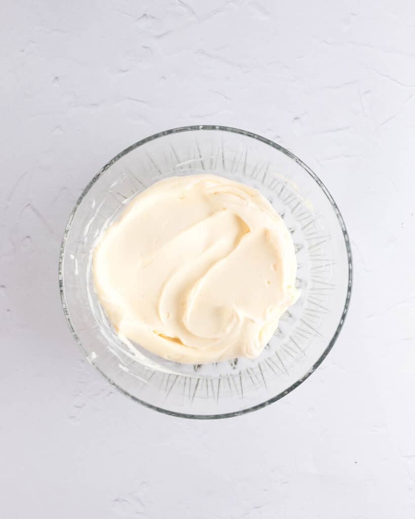 cream cheese mixture