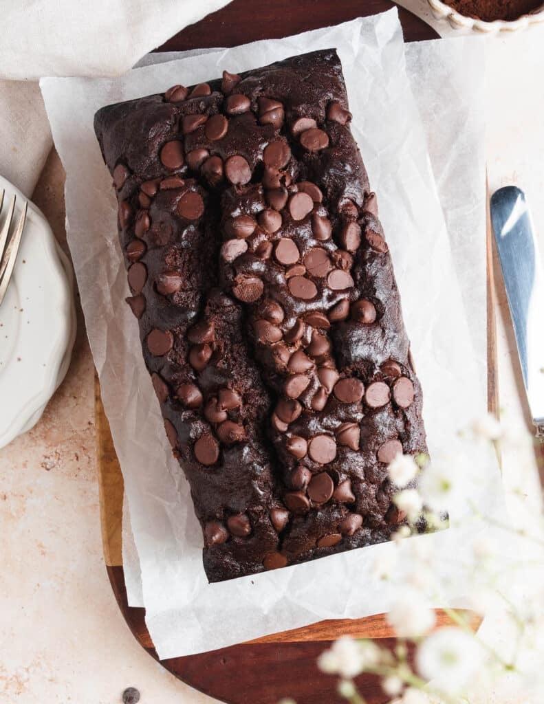 Double Chocolate Banana Bread