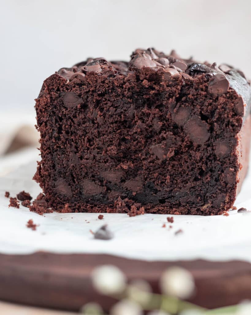 Double chocolate banana bread