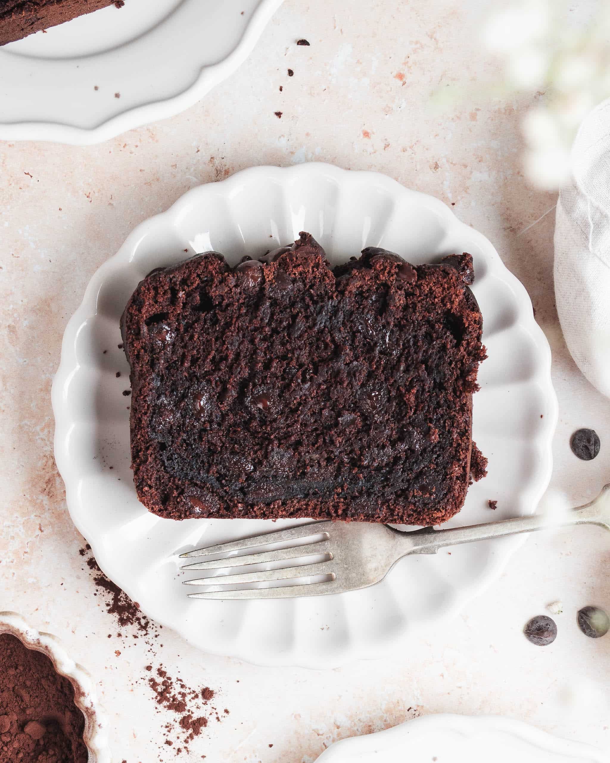 Double chocolate banana bread