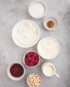 Cheesecake Batter Ingredients