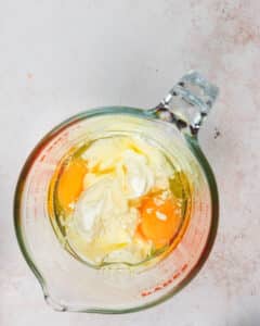 Wet ingredients