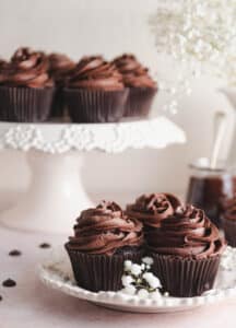 Chocolate Salted Caramel Cupcakes