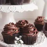 Chocolate Salted Caramel Truffle Cupcakes