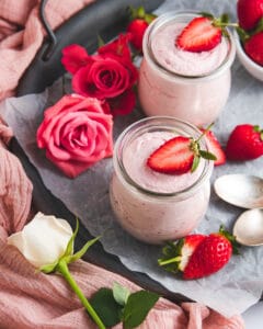 Strawberry Marshmallow Mousse