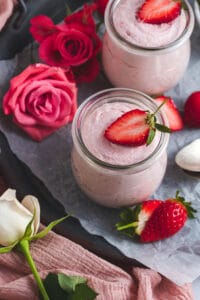 Strawberry Marshmallow Mousse
