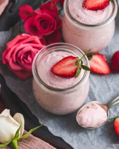 Strawberry Marshmallow Mousse