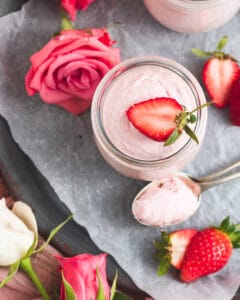 Strawberry Marshmallow Mousse
