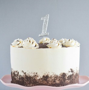 Chocolate Cake with Cookies and Cream Filling