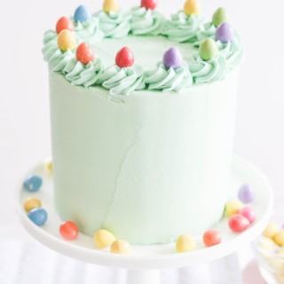 Easter Egg Pinata Vanilla Cake