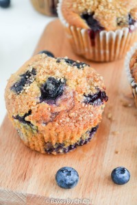 Breakfast Blueberry Muffins