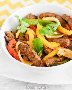 Stir - Fried Steak with Peppers