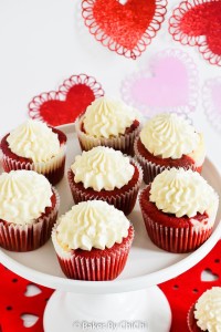 Red Velvet Cheesecake Cupcakes