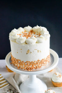 Champagne Cake and White Chocolate Buttercream