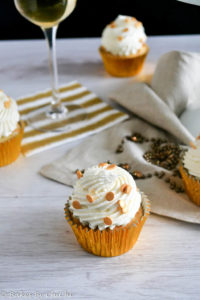 Champagne Cupcakes and White Chocolate Buttercream