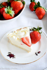 Strawberry Mascarpone Cream Tart