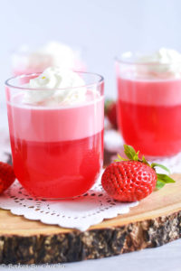 Strawberry Jelly Parfait