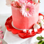 Strawberry Almond Layer Cake
