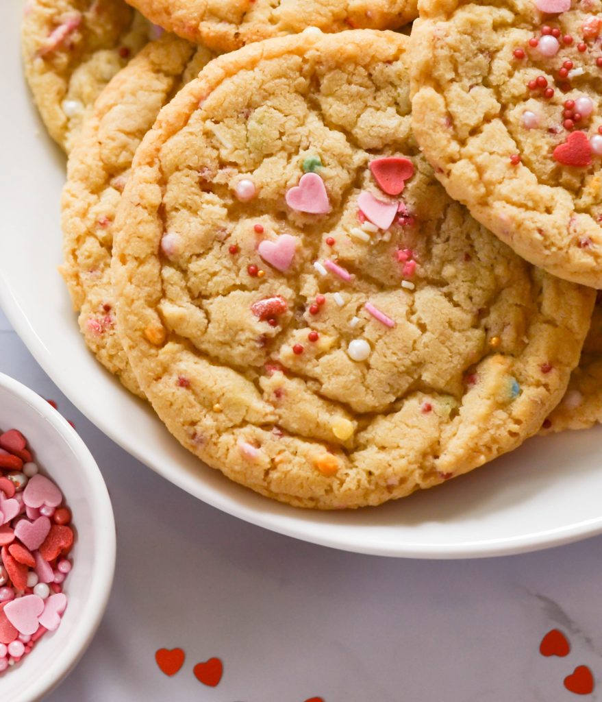 Funfetti Cake Mix Cookies