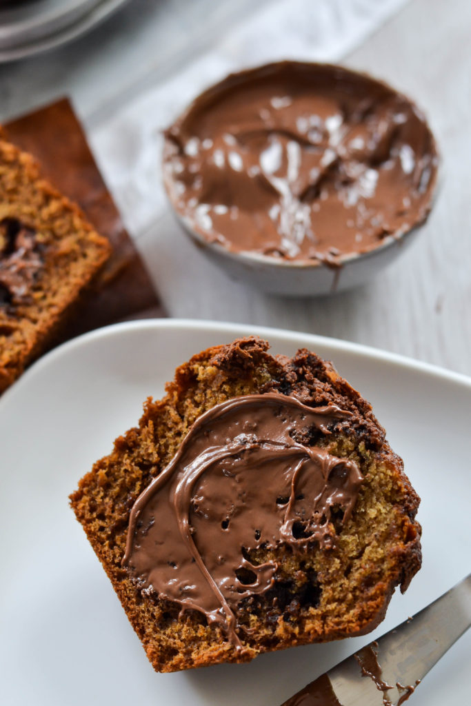 Nutella and Banana Swirl Muffins