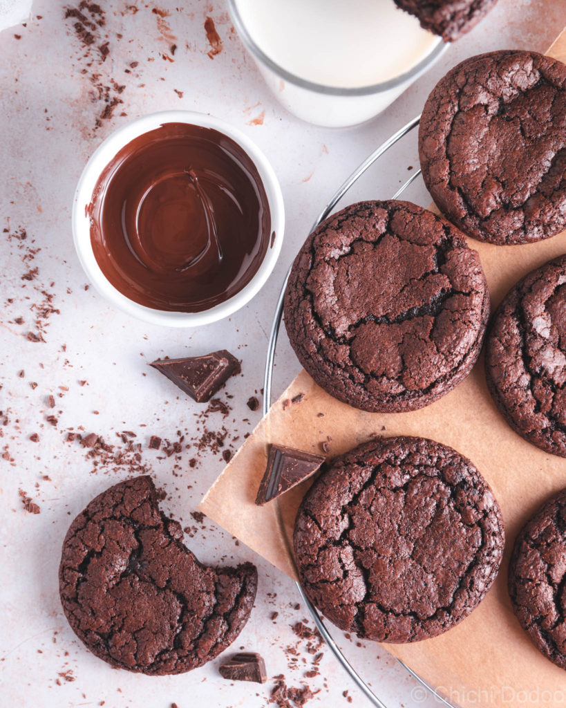 Fudgy Brownie Cookies