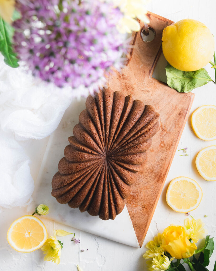 Lemon Loaf Drizzled with Lemon Syrup