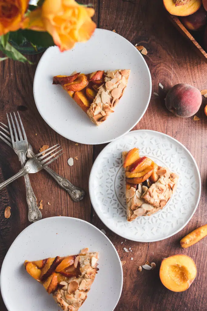 Almond Peach Galette