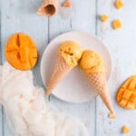 Creamy Mango Gelato