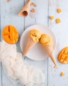Creamy Mango Gelato