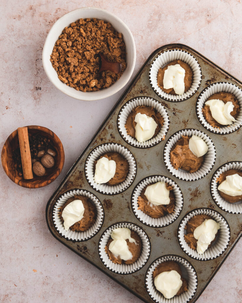 Pumpkin Spice Muffin Batter