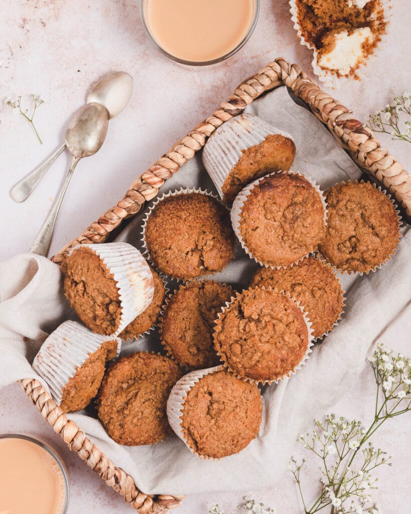 Pumpkin Spice Cream Cheese Muffins