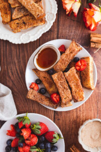 Baked Cinnamon French Toast Sticks