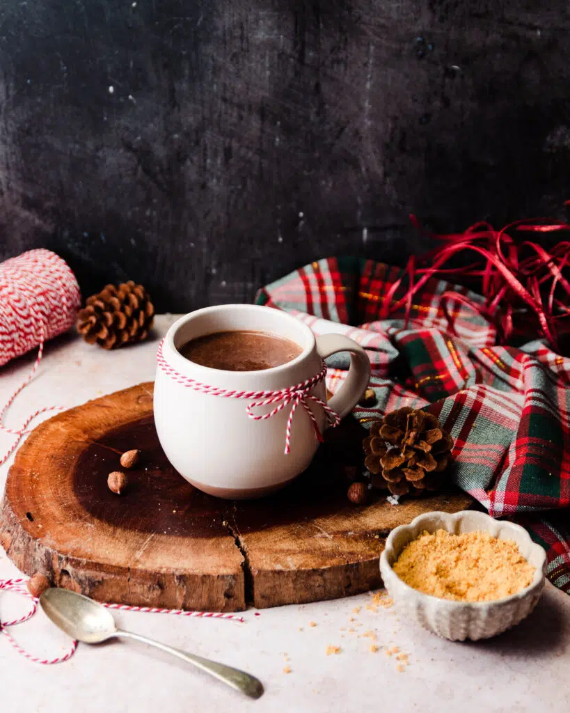 Hazelnut Praline Hot Chocolate