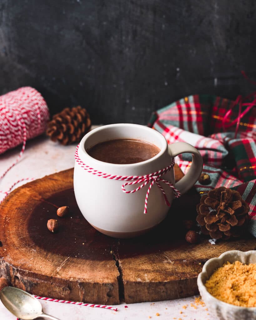 Hazelnut Praline Hot Chocolate