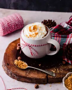 Hazelnut Praline Hot Chocolate