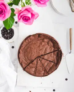 Chocolate Mousse Cake(Flourless Chocolate Cake)
