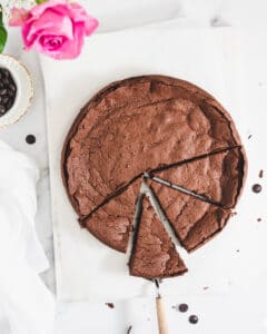 Chocolate Mousse Cake(Flourless Chocolate Cake)