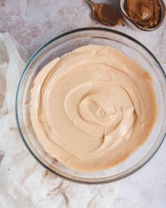 Biscoff Cheesecake Batter