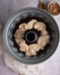 Biscoff Cheesecake Filled Chocolate Cake
