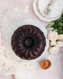 Biscoff Cheesecake Filled Chocolate Cake