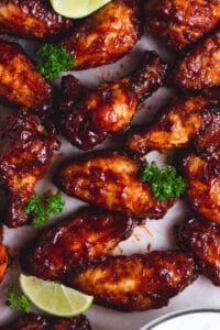 Honey Barbecue Chicken Wings