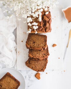 Biscoff Banana Bread