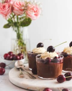 Cherry Chocolate Mousse