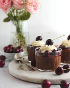Cherry Chocolate Mousse